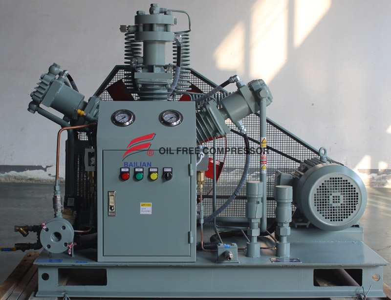 Kompresor Penguat Nitrogen Tekanan Tinggi Bebas Minyak untuk Pengisian Silinder