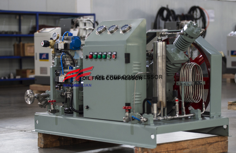 kompresor booster basah basah dua tahap industri untuk ekstraksi Supercritical
