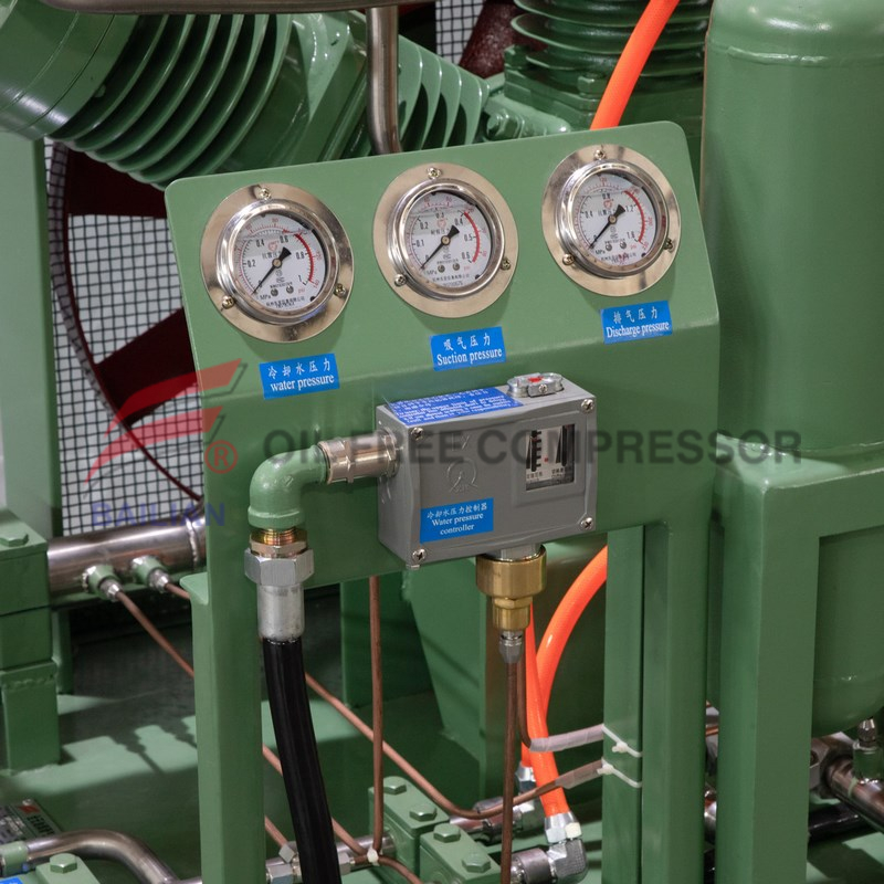 Kompresor oksigen bebas minyak 30nm3 8m3