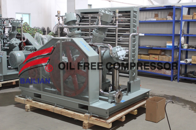 120nm3 6bar minyak kompresor helium bebas